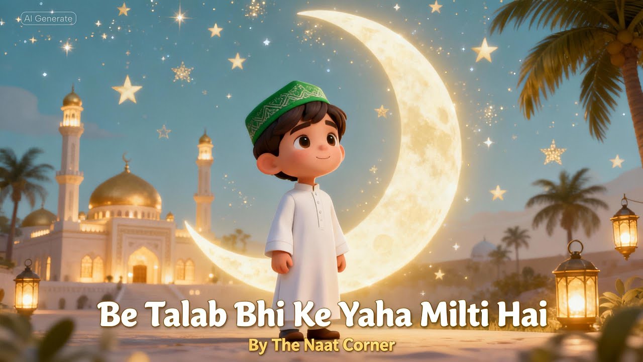 “Be Talab Bhi Ke yahah Milti Hai | Heart-Touching Naat | By The Naat Corner | Without Music”