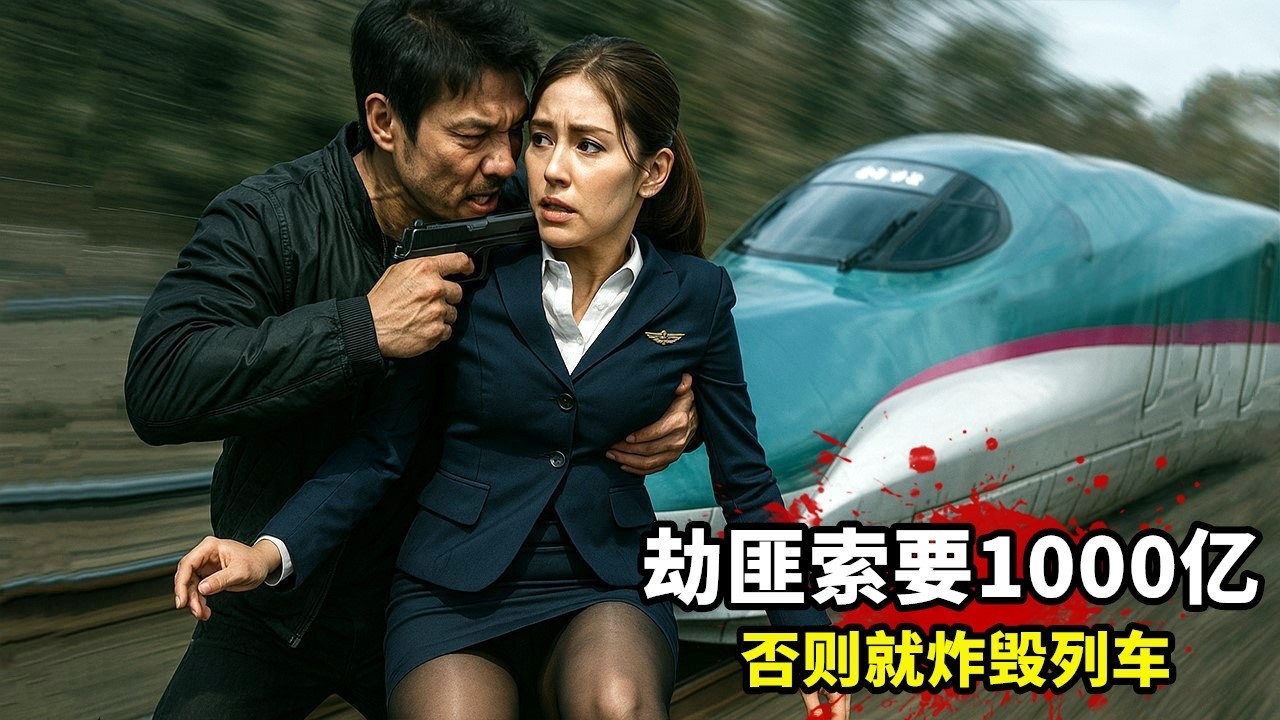 2025日本最新犯罪懸疑片，劫匪索要1000億，否則就炸死所有乘客！