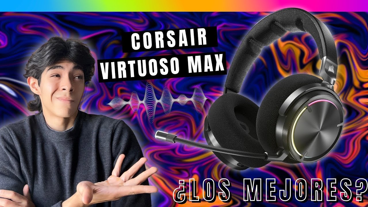 Los MEJORES Audífonos GAMING tienen un GRAN PROBLEMA... | Corsair Virtuoso Max (REVIEW)