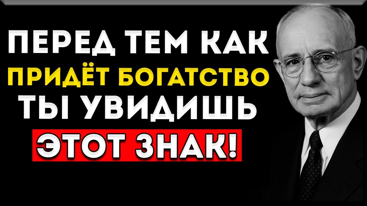 Прежде Чем Придет Богатство, Ты Увидишь Эти Знаки – Наполеон Хилл