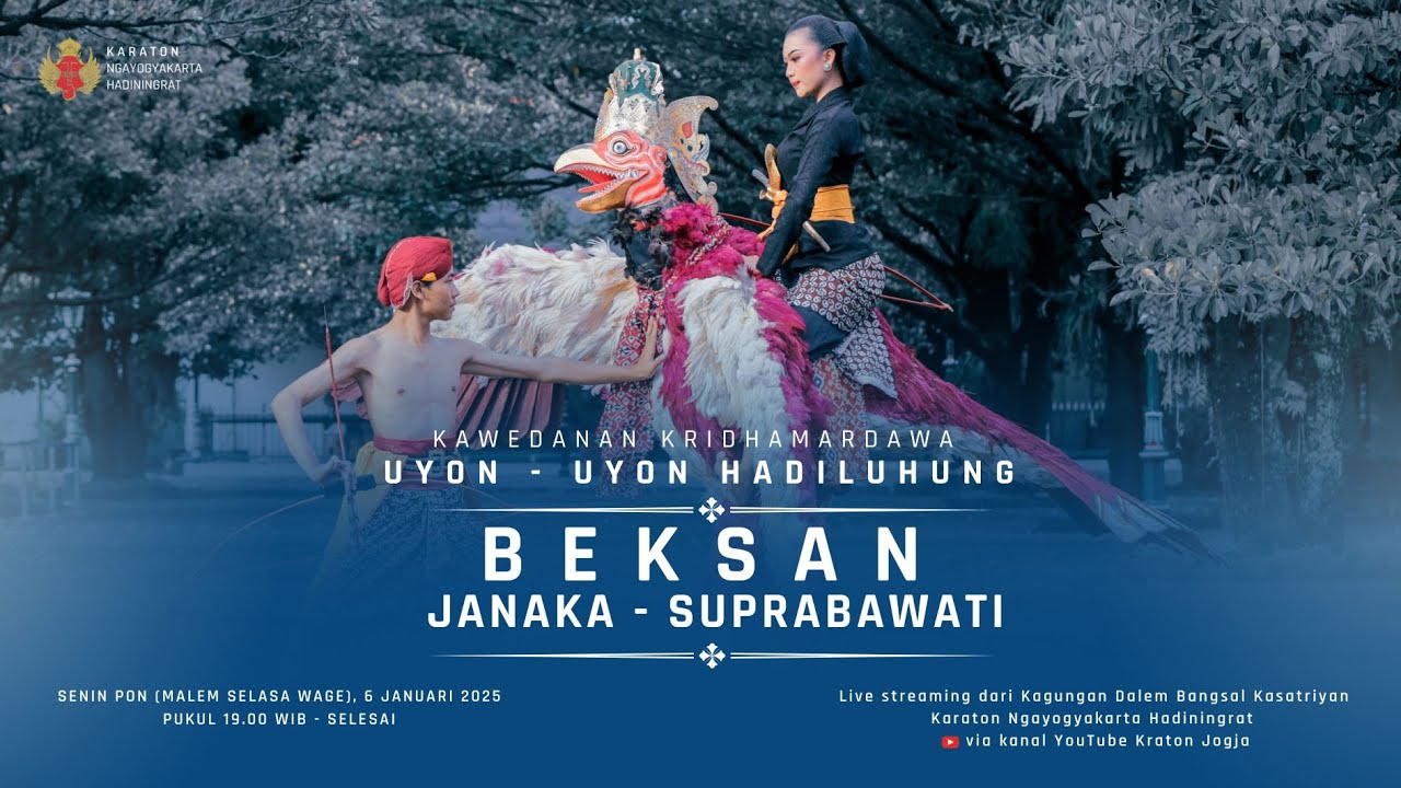 Beksan Janaka-Suprabawati Uyon-Uyon Hadiluhung Rejeb Je 1958 / 6 Januari 2025