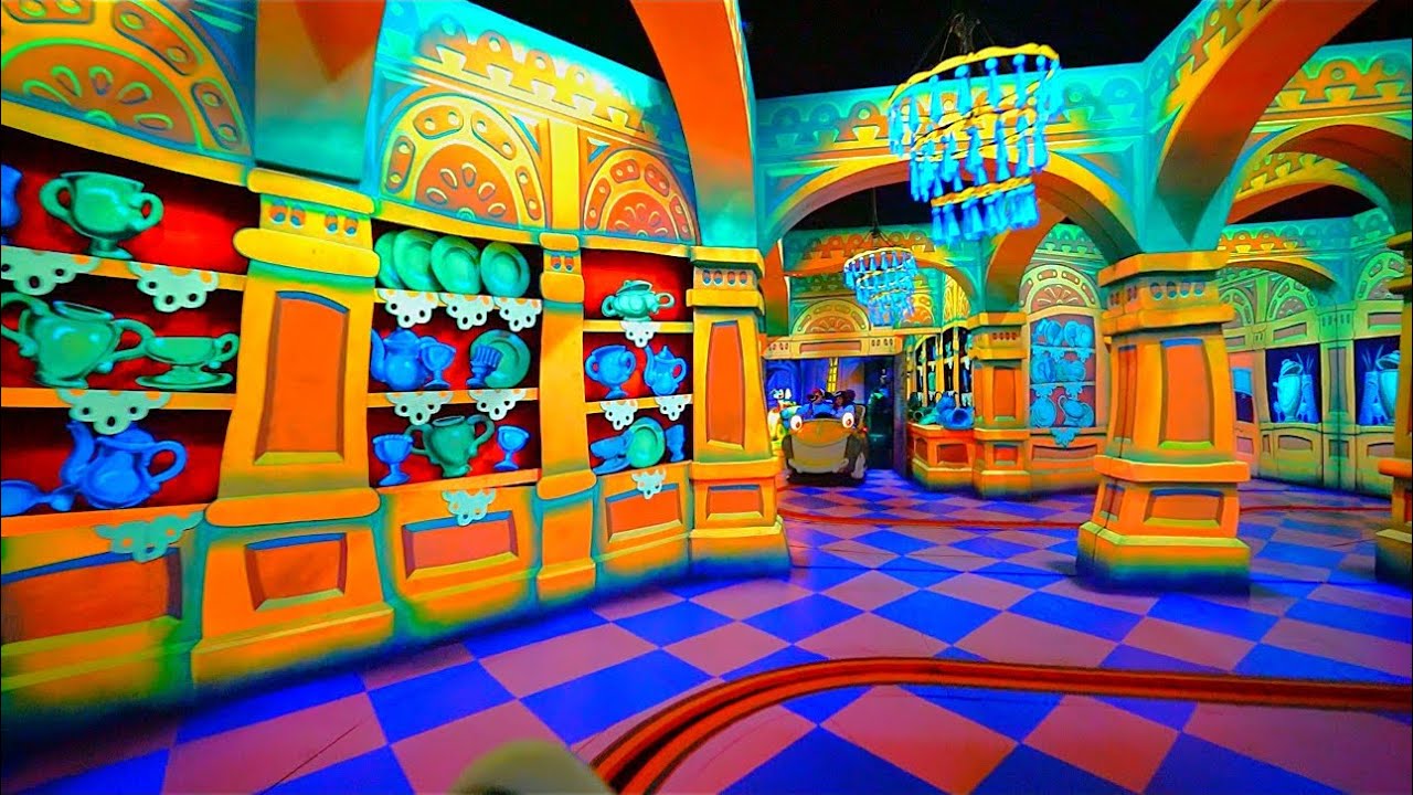 [MAY 2023] Roger Rabbit’s Car Toon Spin Full Ride - LOWLIGHT POV - Disneyland