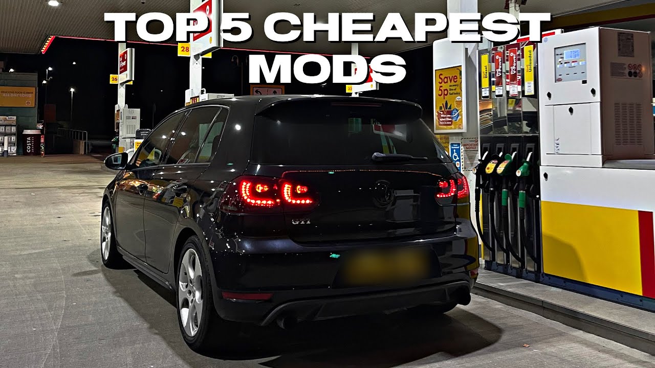 VW MK6 GTI TOP 5 OEM+ CHEAPEST MODS