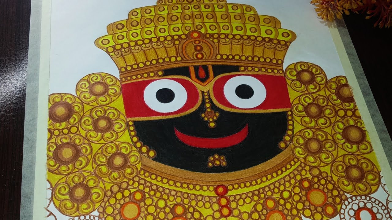 LIVE 🔴 Jagannath Ji Sringar Drawing | Ornament Detail Work 😍✨