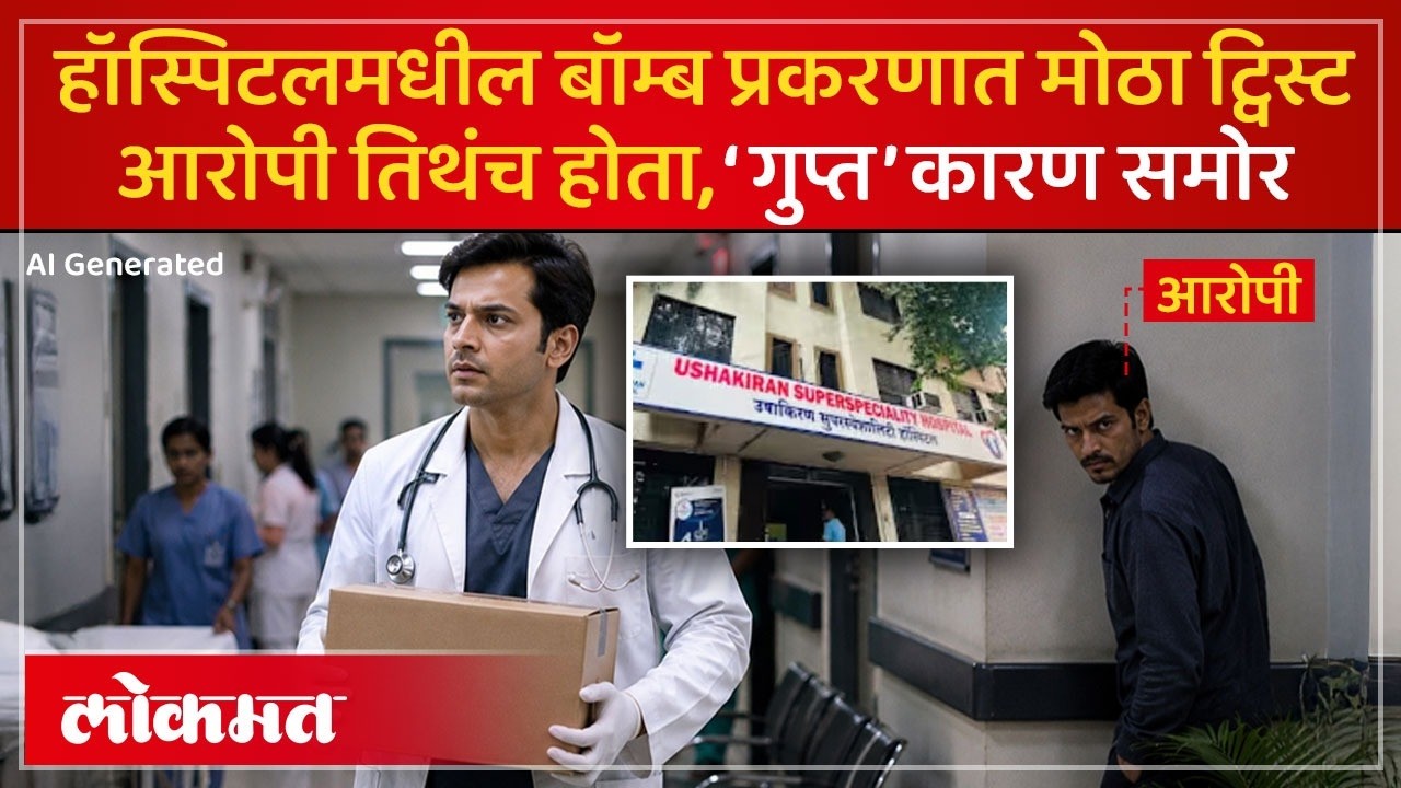 पुण्यातील हॉस्पिटलमध्ये बॉम्ब ठेवणारा सापडला, धक्कादायक कारण आलं समोर | Pune Bomb News Update