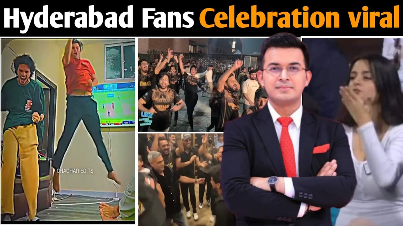 Hyderabad Viral Fans Celebrations!😭FANS CRYING IN LAHORE!Hunain Shah Magic