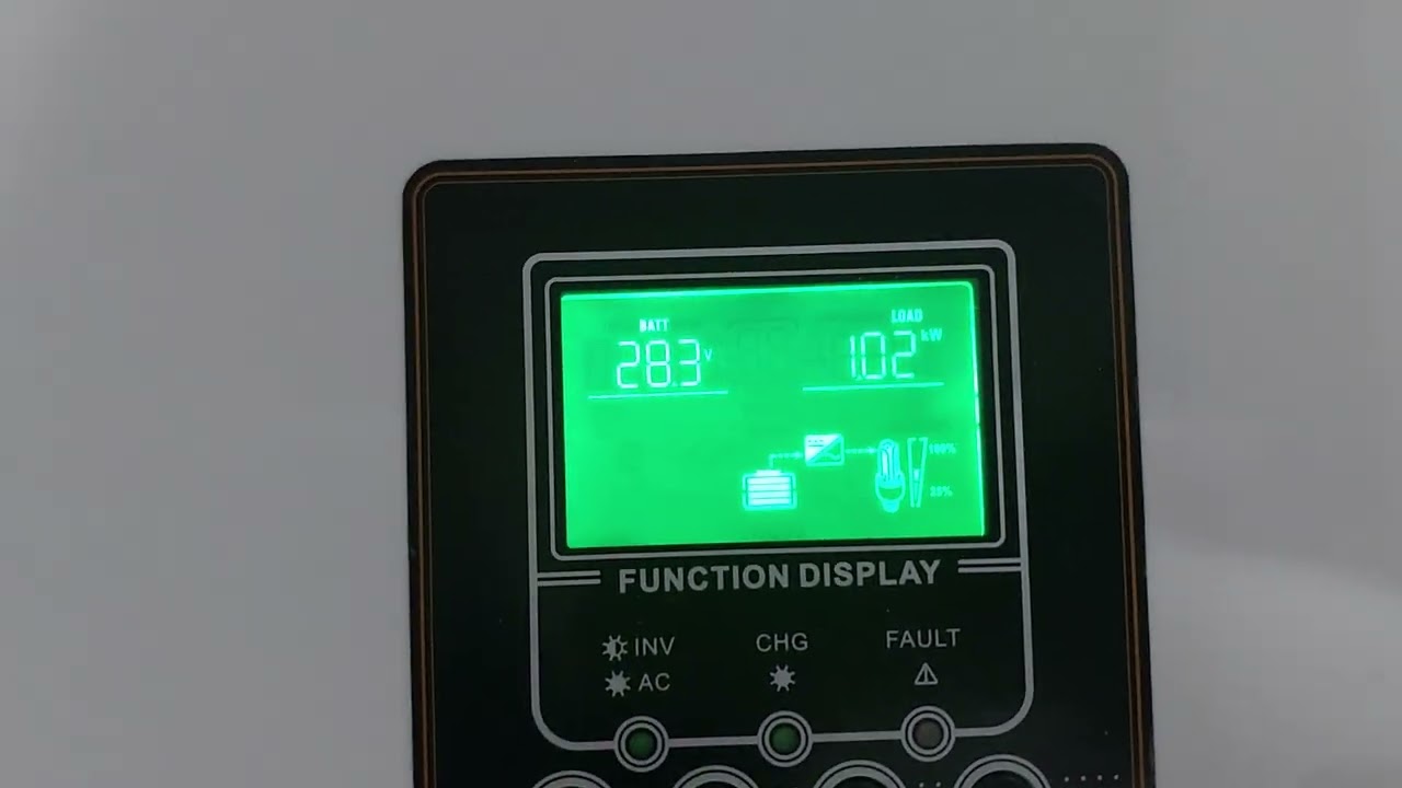 Тестируем инвертор EASUN 24v3000wt на максимальной нагрузке
