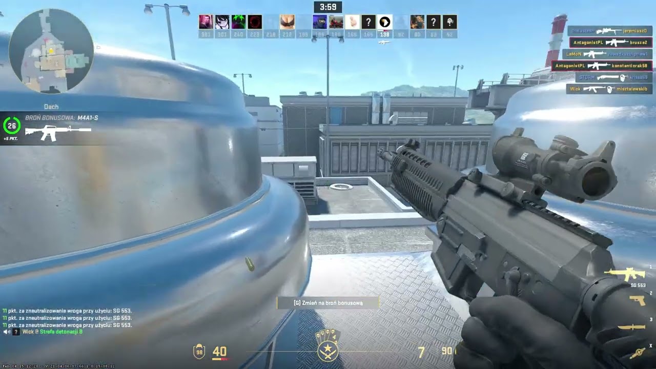 Counter-Strike 2 - gameplay, my hilarious falls