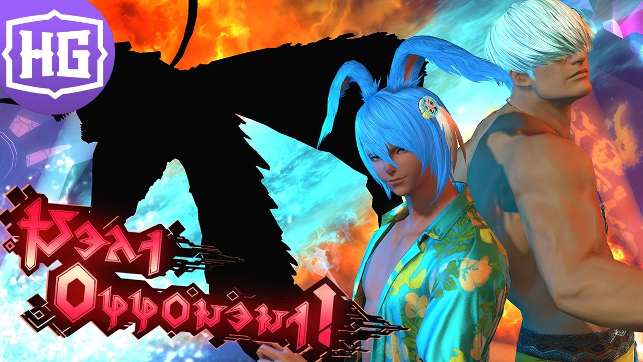Final Fantasy XIV - The Arcadion M10 Savage PCT Clear (Red Hot & Deep Blue)