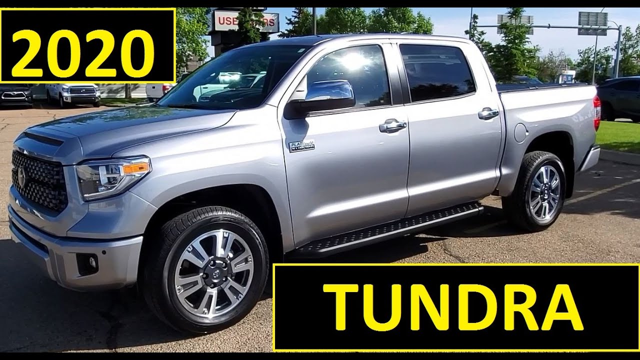 2020 Toyota Tundra Platinum Crewmax Review of Features and Walk Around