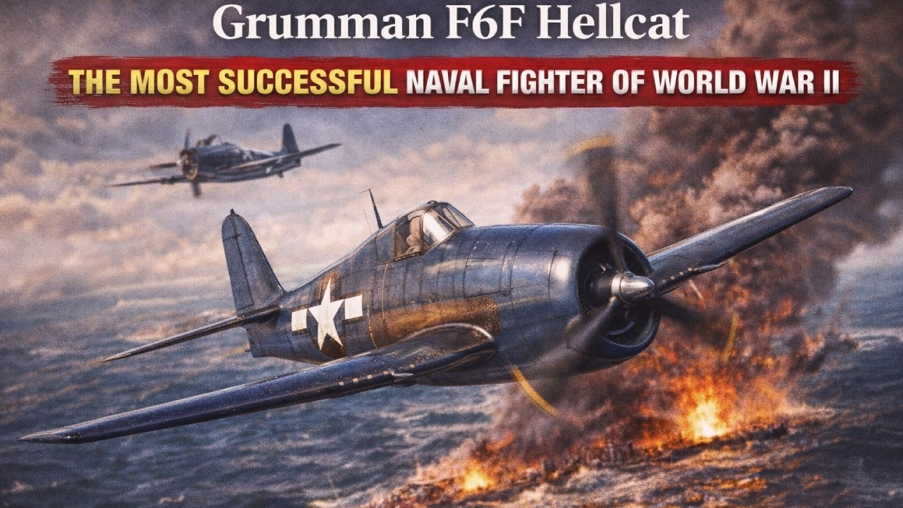 Почему F6F Hellcat стал самым успешным морским истребителем Второй мировой войны