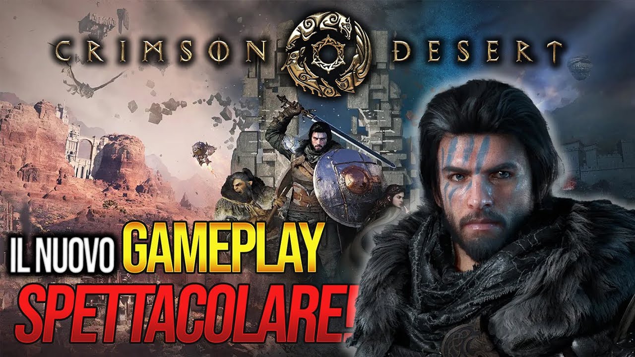 CRIMSON DESERT | il NUOVO Gameplay SPETTACOLARE ★ Reaction (Analisi + Commento)