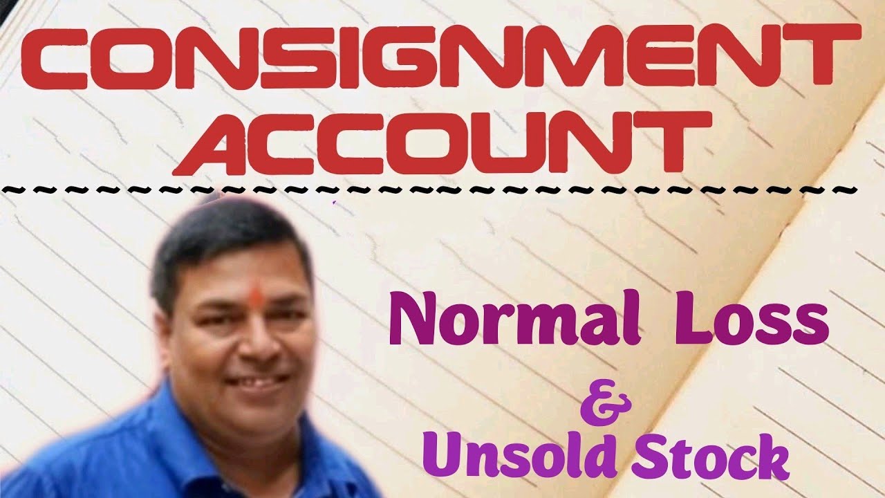 # 18Normal loss|Consignment Account|(BL AGRAWAL)