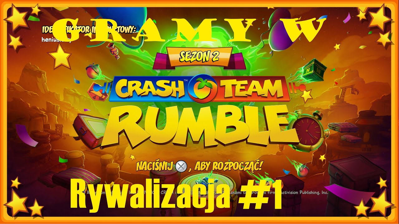 Sezon 2 #1 Zardzewiała rafineria | Crash Bandicoot | Gramy w Crash Team Rumble na PS5 | 4K