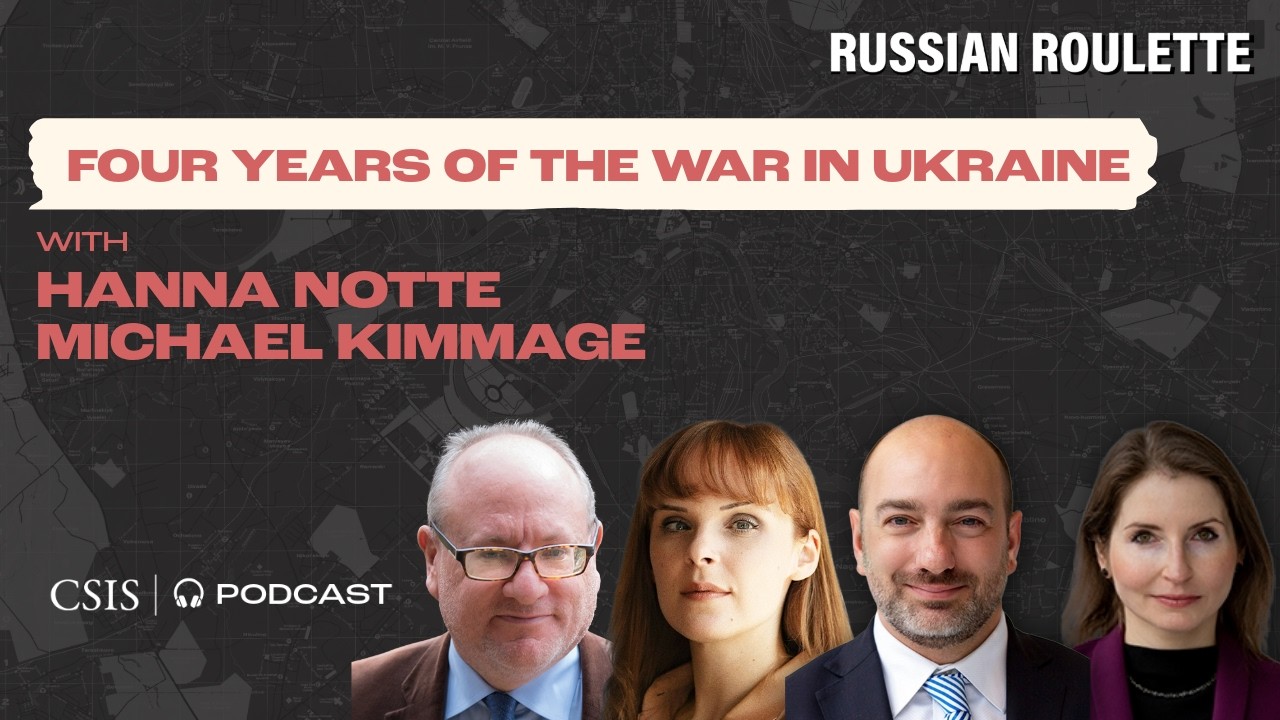 Four Years of the War in Ukraine (Live Event)