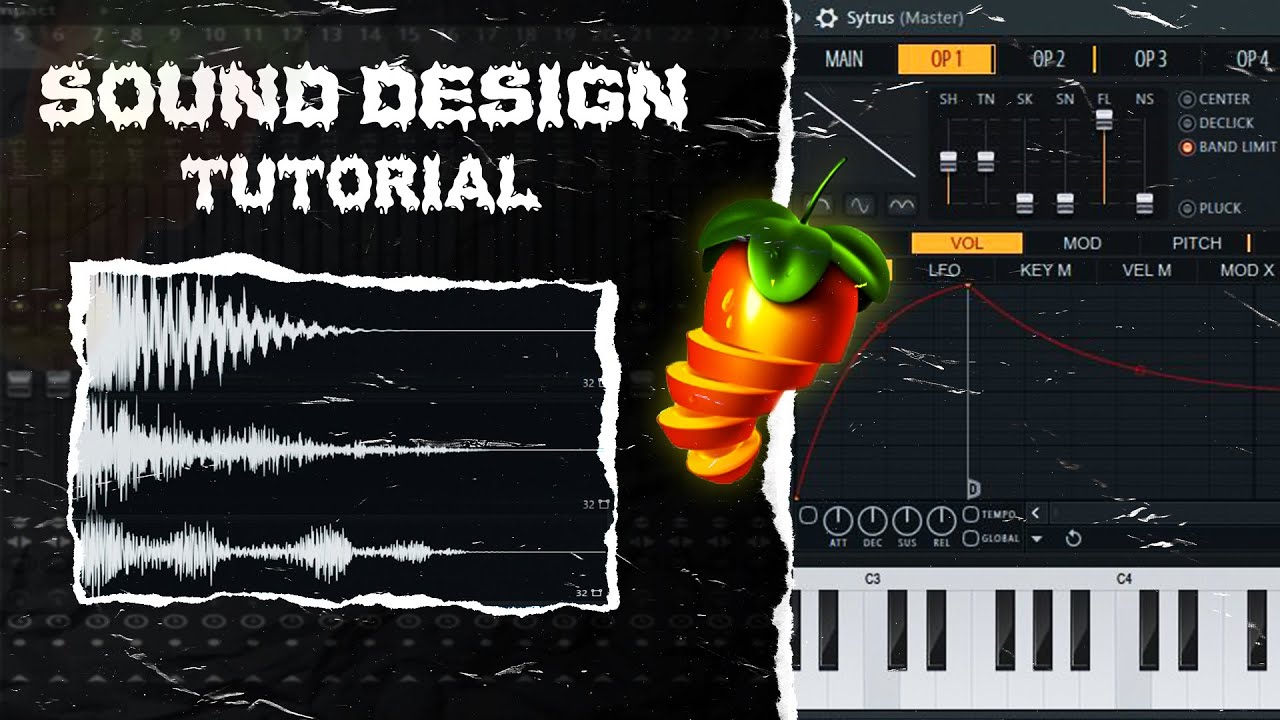 How To Make a Clap, Snare and Hihat From Scratch (sound design tutorial) | Fl Studio 20