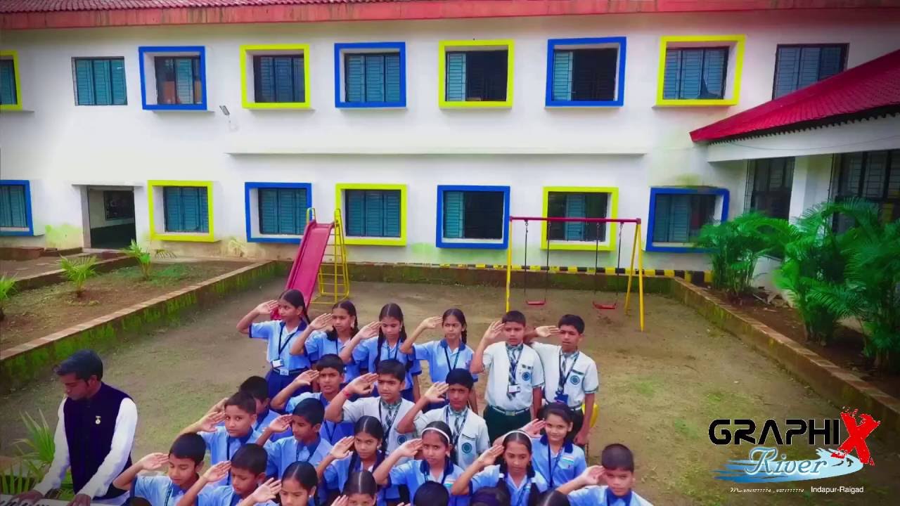 MDN future School Roha Celebrating 70 th Independence Day  By..Graphix River Indapur