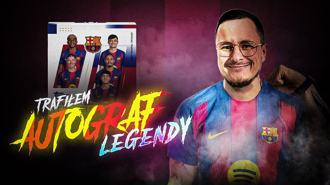 TRAFIAM AUTOGRAF LEGENDY! TOPPS BARCELONA TEAM SET 2025/26 &ndash; MEGA NAZWISKA! 🔥