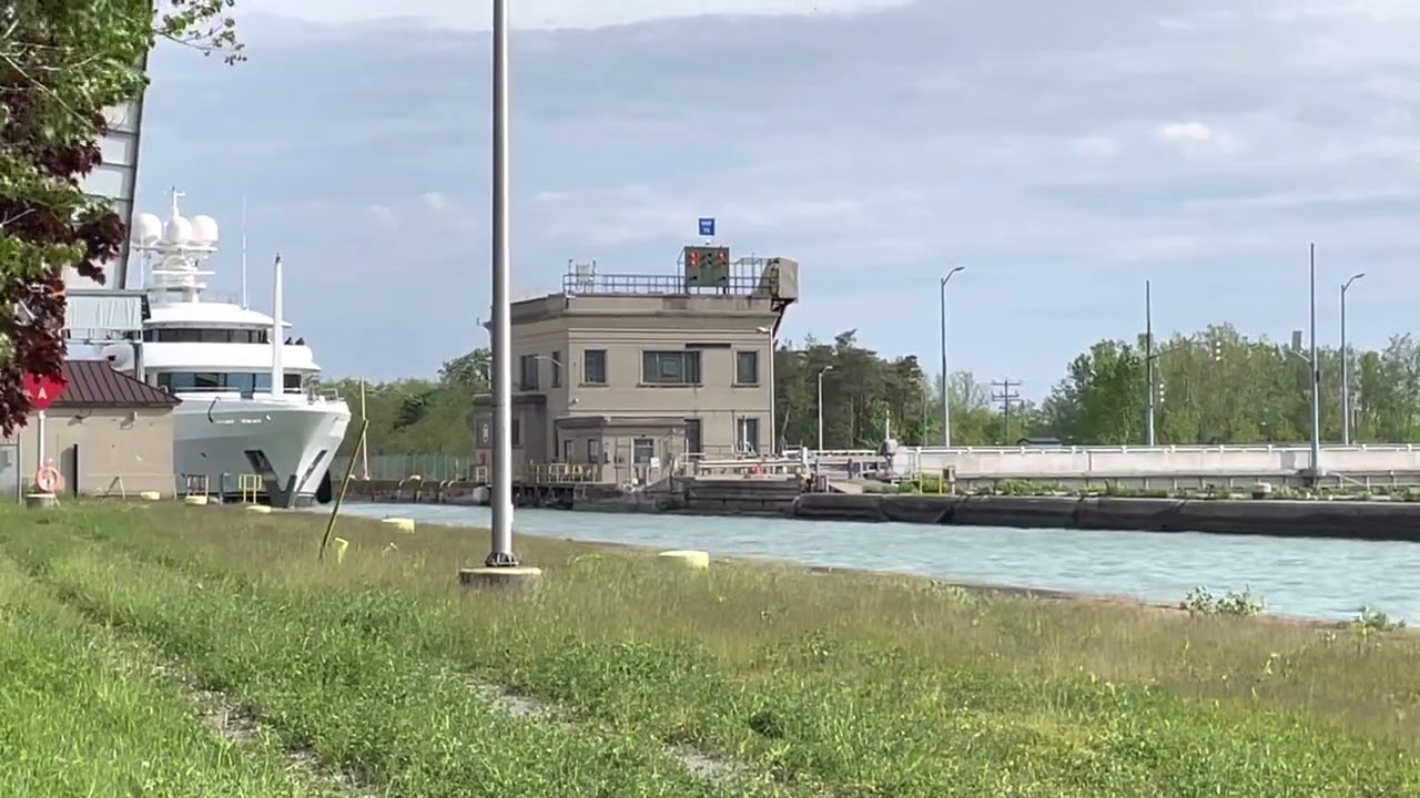 Superyacht New Secret is leaving lock 1@birdseye-view68