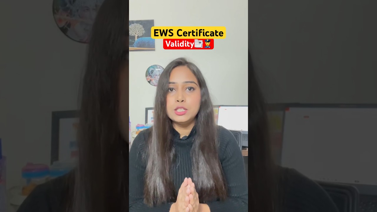 Validity of EWS Certificate✅| #shorts #ssc #viralvideo #ssccgl2024 #ssccgl #ewscertificate #sscchsl