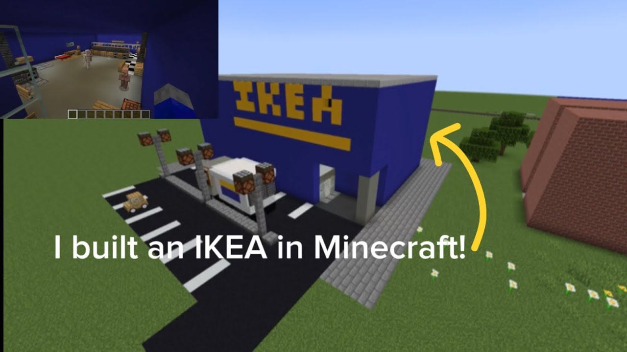 I built an IKEA in Minecraft!