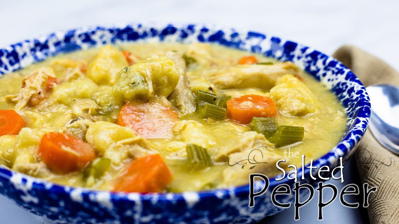 Homemade Chicken and Dumplings in the Ninja Foodi