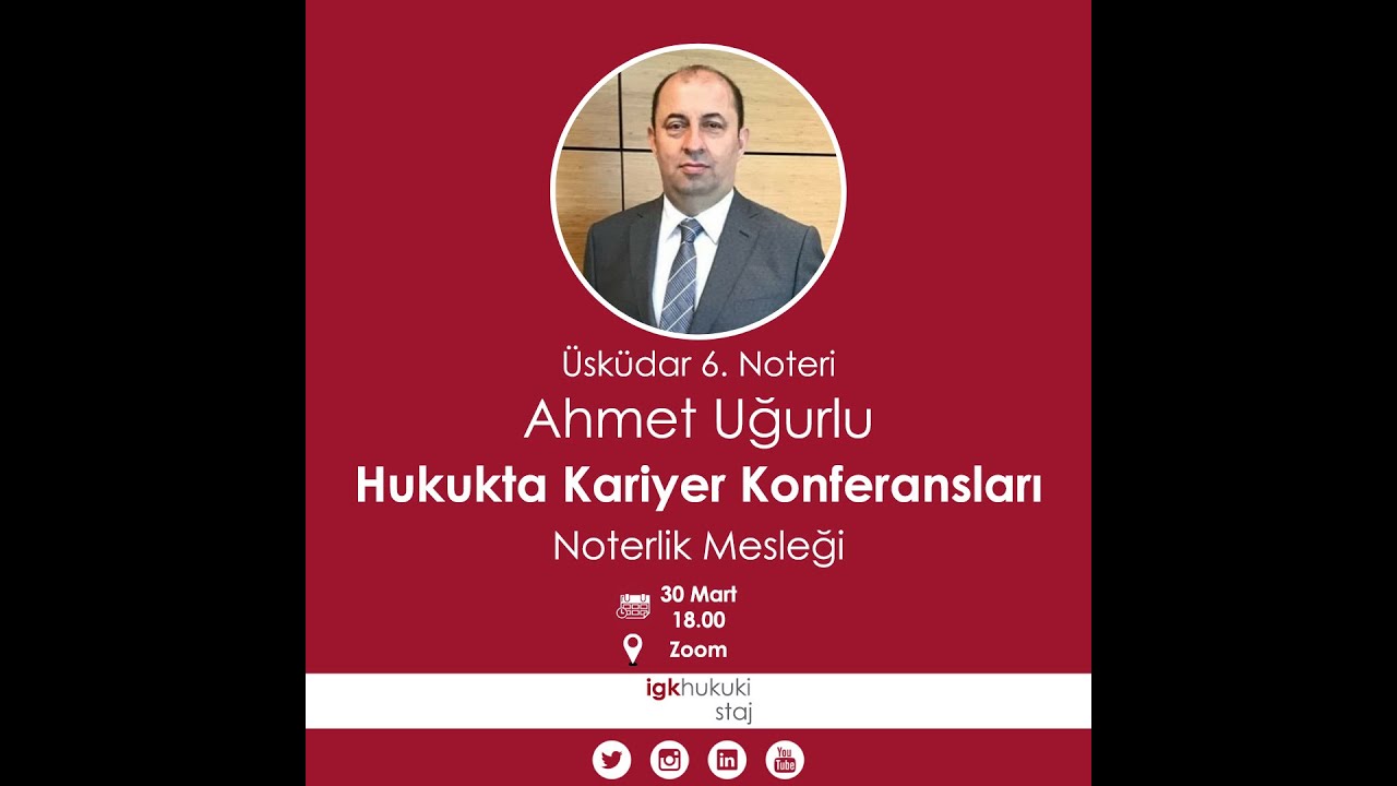 Üsküdar 6. Noteri Ahmet Uğurlu ile Noterlik Mesleğini Konuştuk