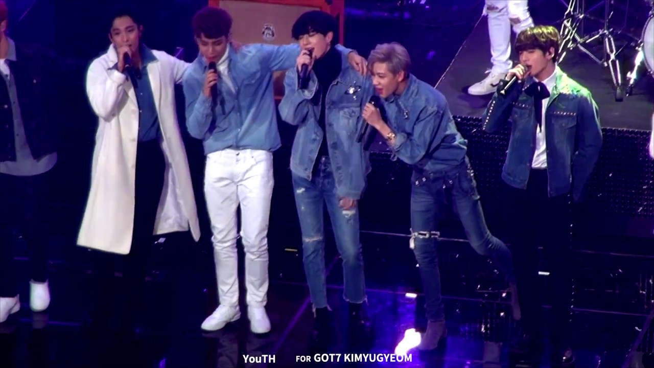 161229 가요대축제 유겸  나는 나비 (GOT7 Yugyeom)