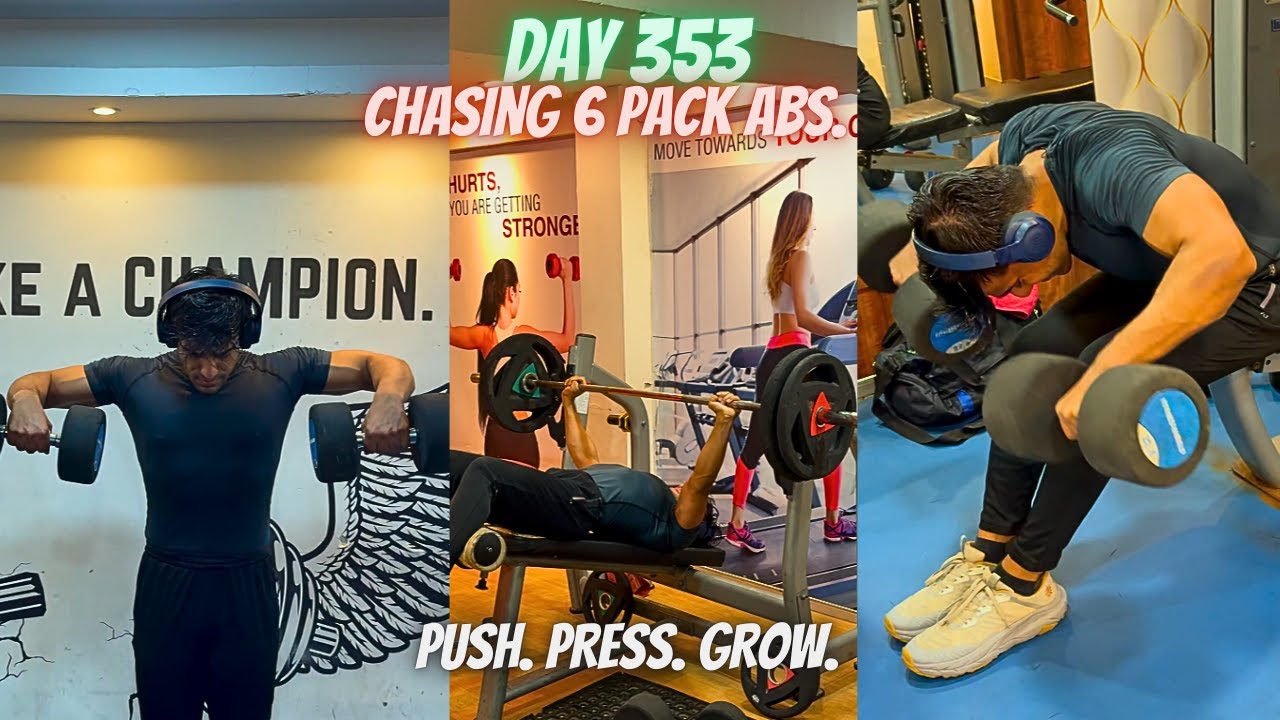 Wide Chest, Round Shoulders 💪 Day 353 Push Workout