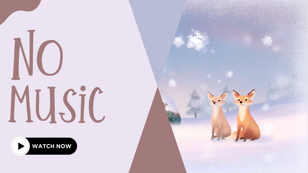 Winter Window Classroom Ambience (No Music) | Quiet Focus for Students