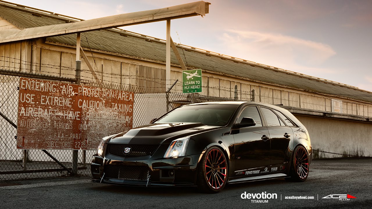 Cadillac CTS-V Wagon on 20