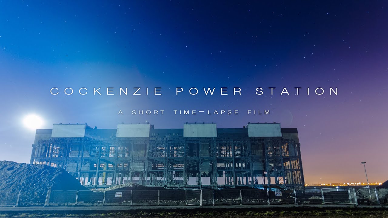 Cockenzie power station demolition
