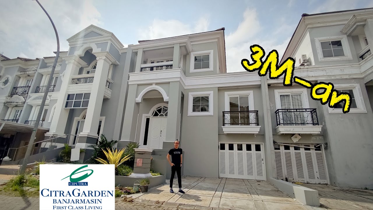 3M-an Rumah Mewah Private Gaya Eropa 0 Raya A Yani, Citra Garden Banjarmasin, Kalimantan Selatan