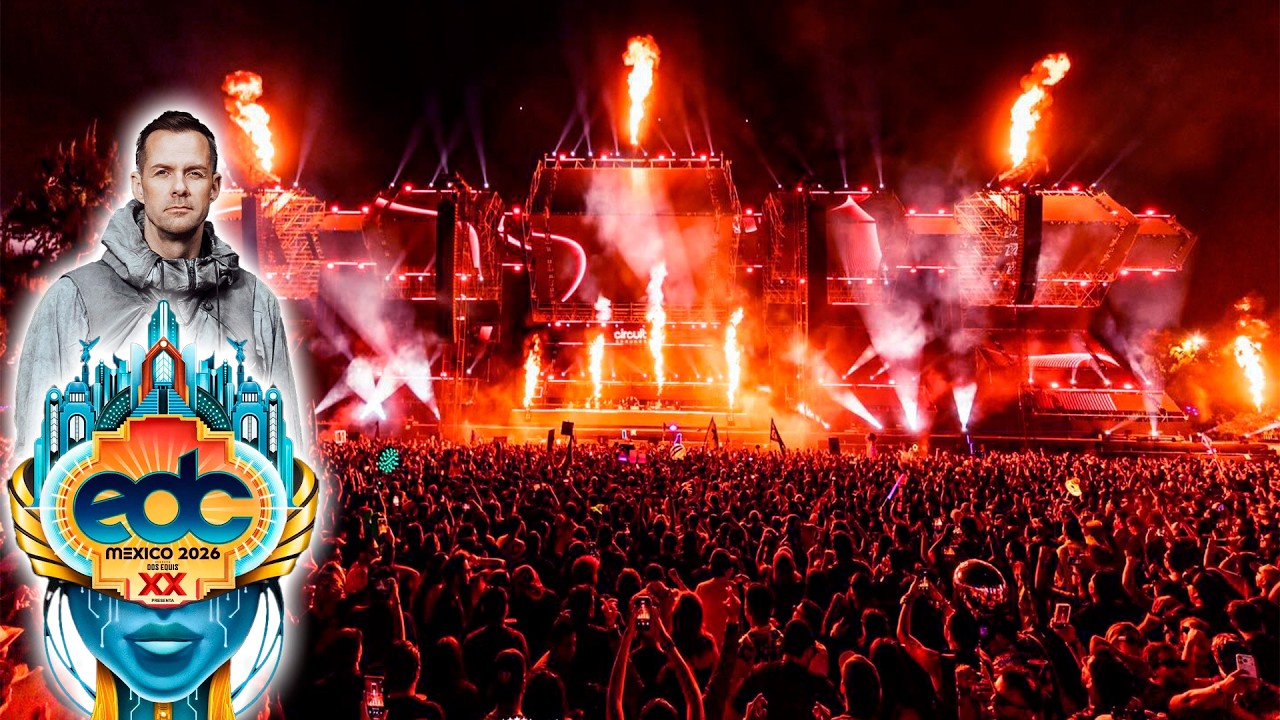 Adam Beyer En El EDC México 2026