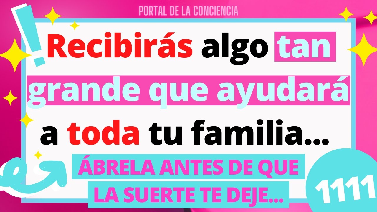 🌟ALGUIEN DEL CIELO DICE: UNA PERSONA TE DARÁ LA CAPACIDAD DE AYUDAR A TU FAMILIA💌 Mensaje de Dios