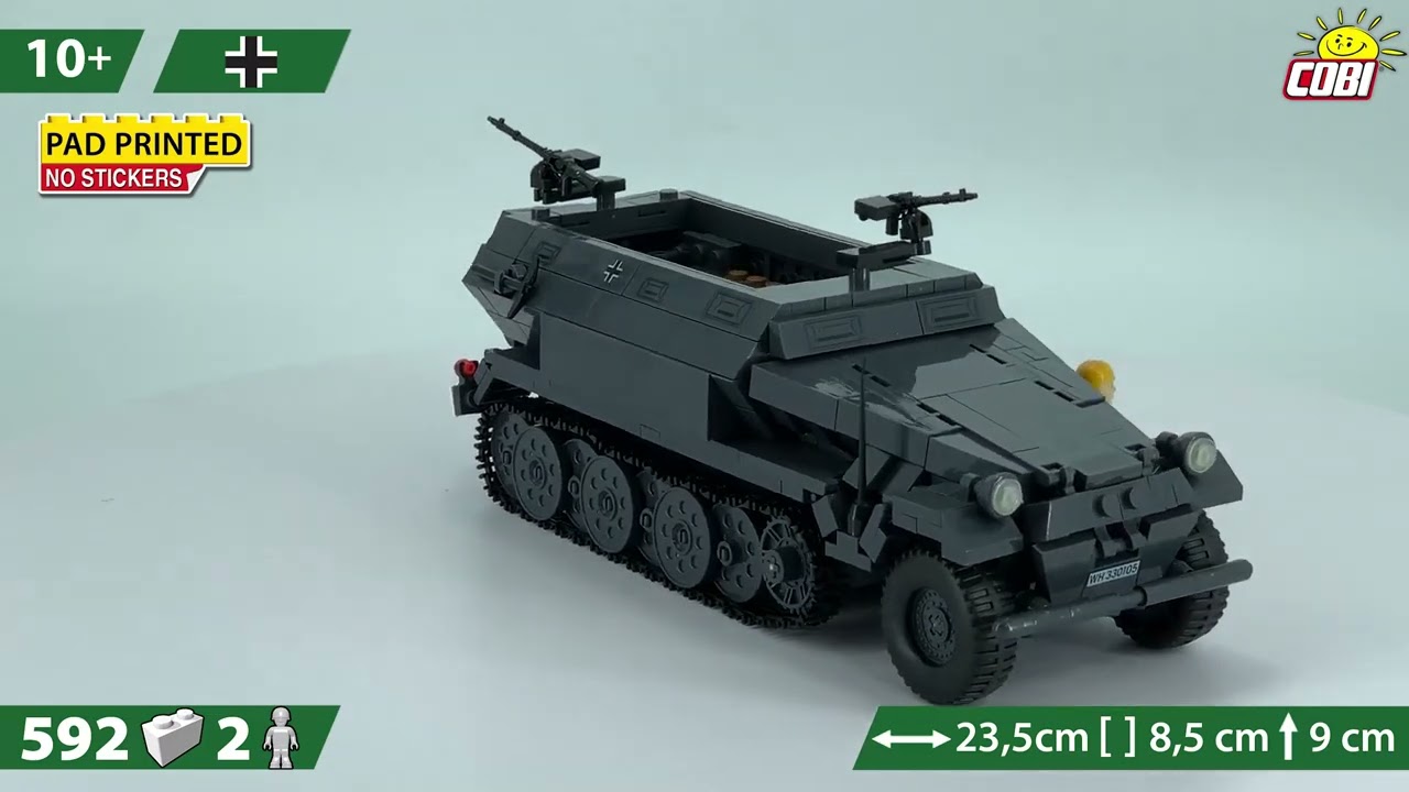COBI 2552 Ve&iacute;culo Sd Kfz 251 1 Ausf  A
