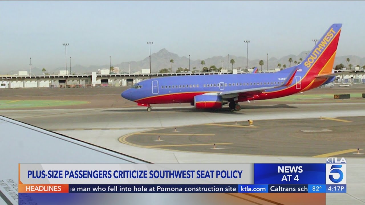 Plus-size passengers upset with Southwest seat policy