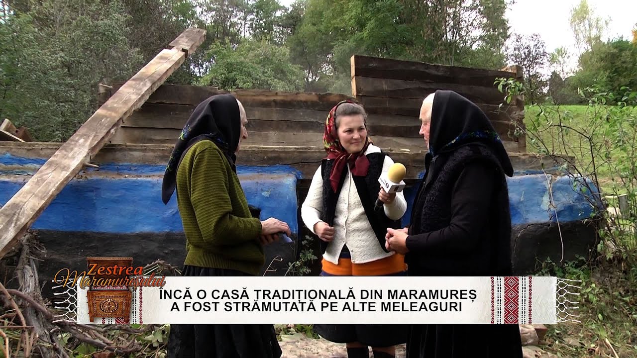 ZESTREA MARAMUREȘULUI -  ÎNCĂ O CASĂ TRADIȚIONALĂ DIN MARAMUREȘ A FOST STRĂMUTATĂ PE ALTE MELEAGURI