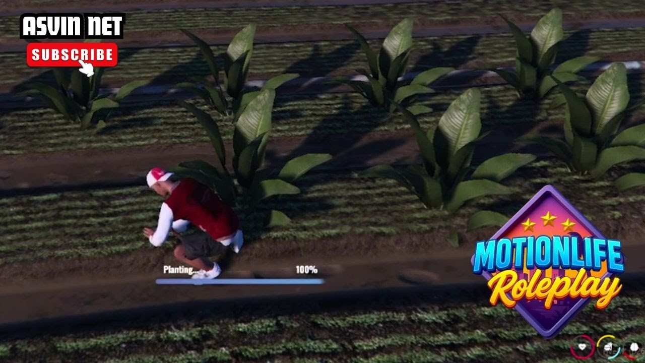 Tutorial Bertani - GTA Roleplay #motionliferp #asvinnet #games #gaming #windahbasudara