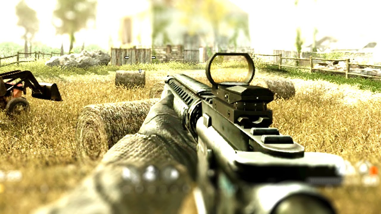 Call of Duty 4: M16 Red Dot Gameplay 2022 (No Commentary)