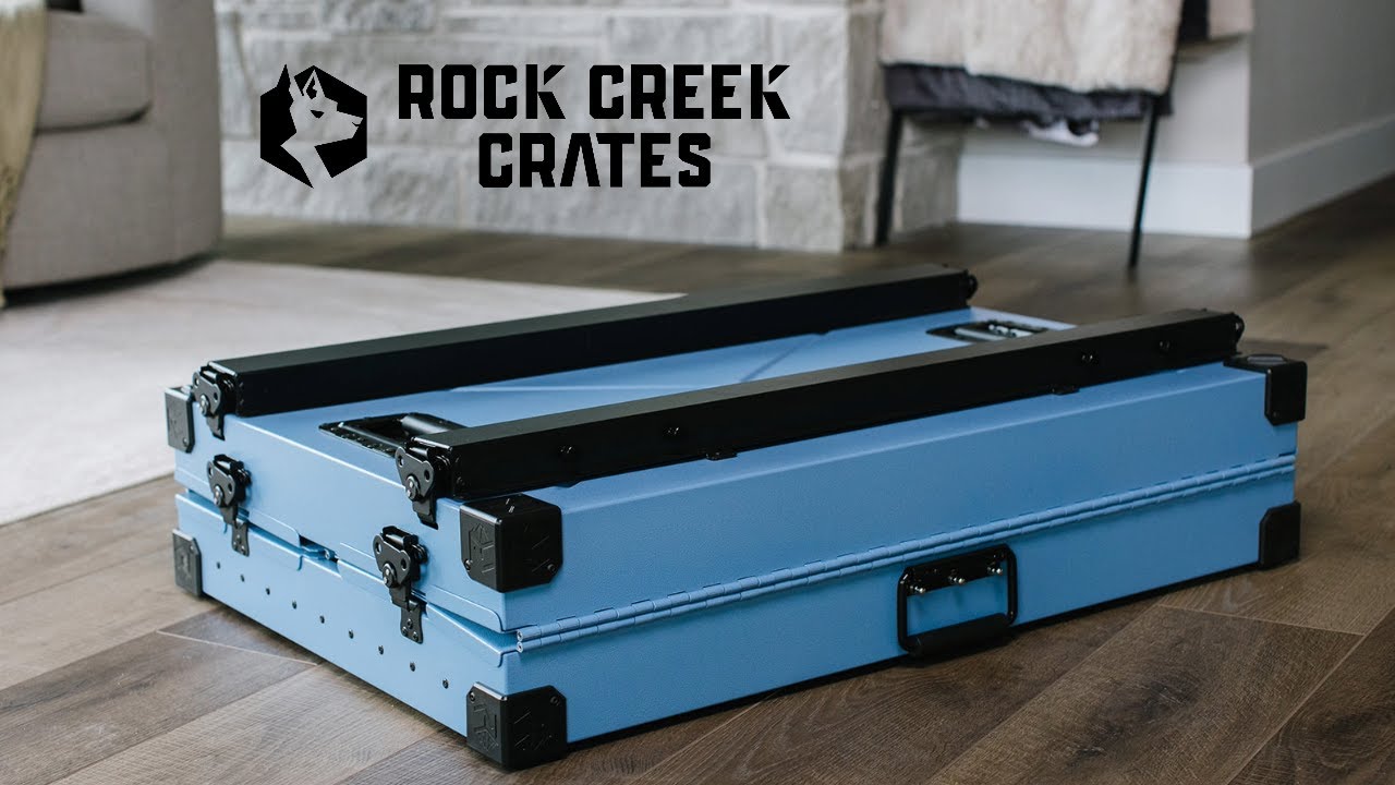 Collapsible Dog Crate Assembly - Rock Creek Crates