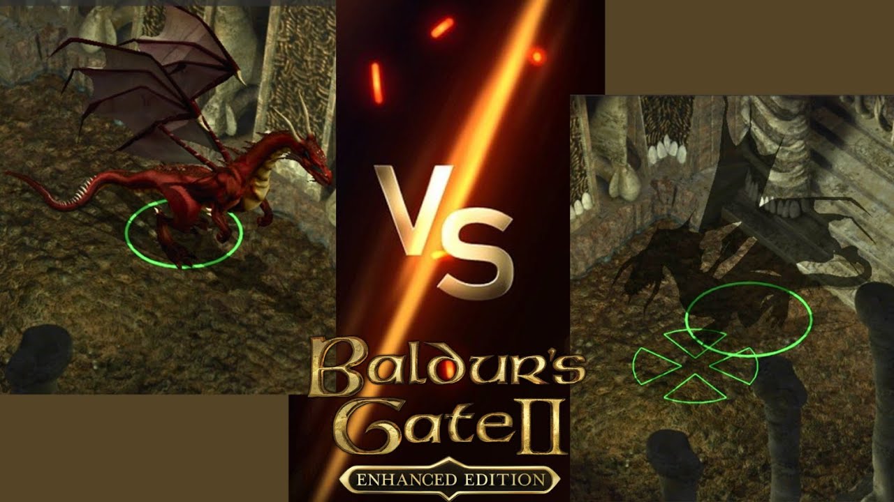 Firkraag vs Other Dragons - Baldur's Gate Monster Battles Part 2