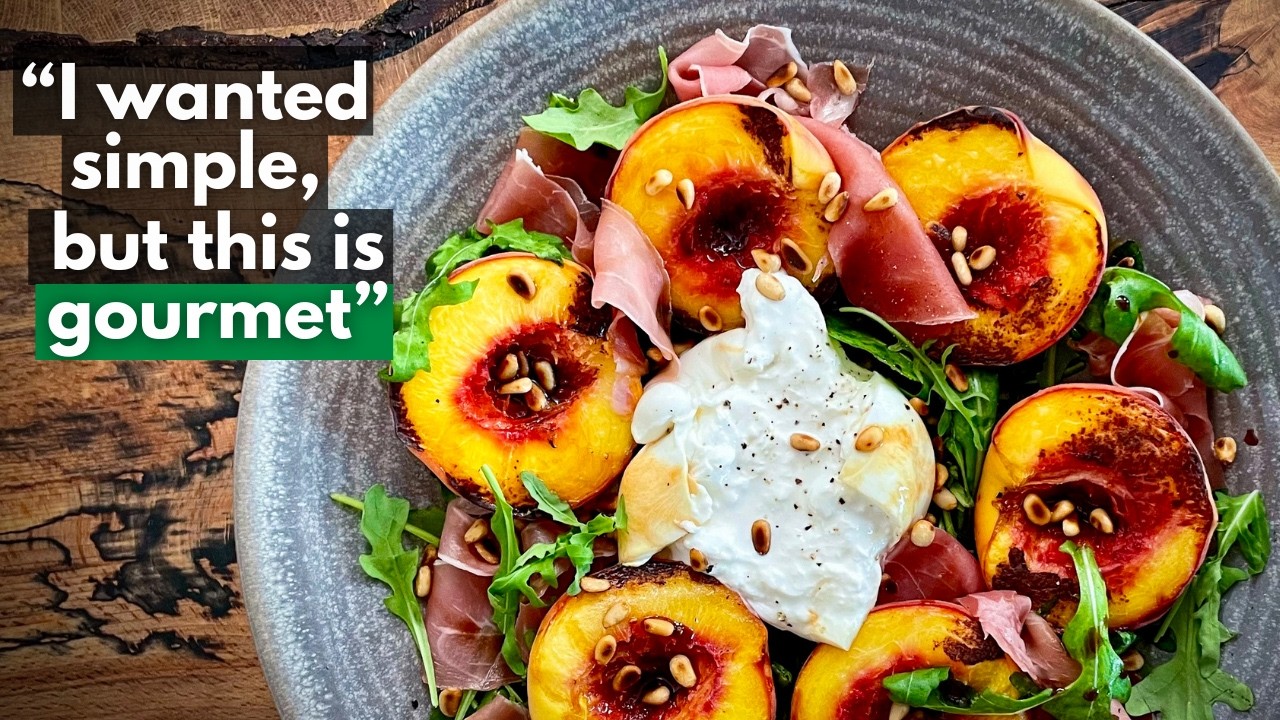 Burrata Recipe with Juicy Summer Peaches