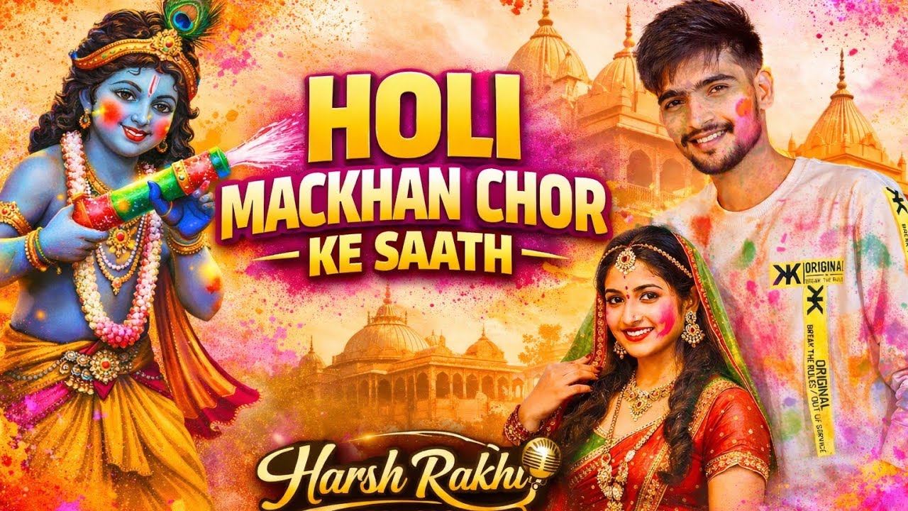 Holi Mackhan Chor Ke Saath - Harsh Rakhi - Latest Haryanvi Song Haryanvi 2026 - New Holi Song 2026