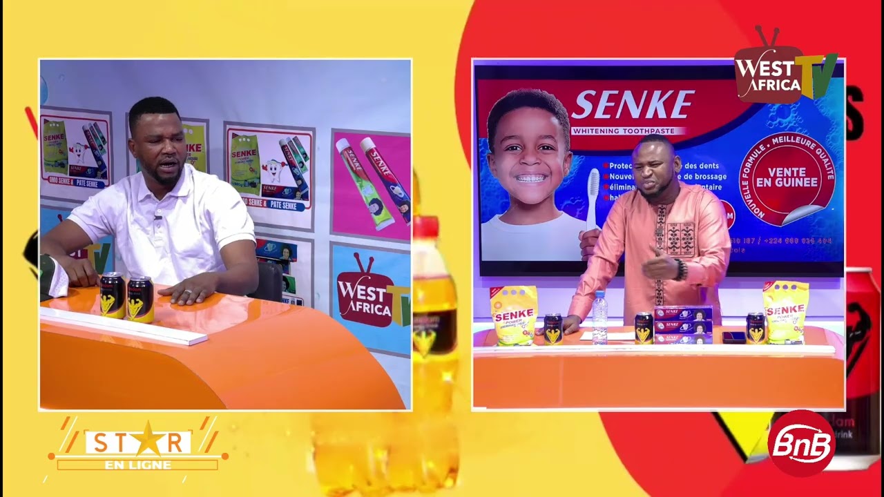 STAR EN LIGNE AVEC PAYKOUN TELEMILE ET CAMPBELL SUR WEST AFRICA TV