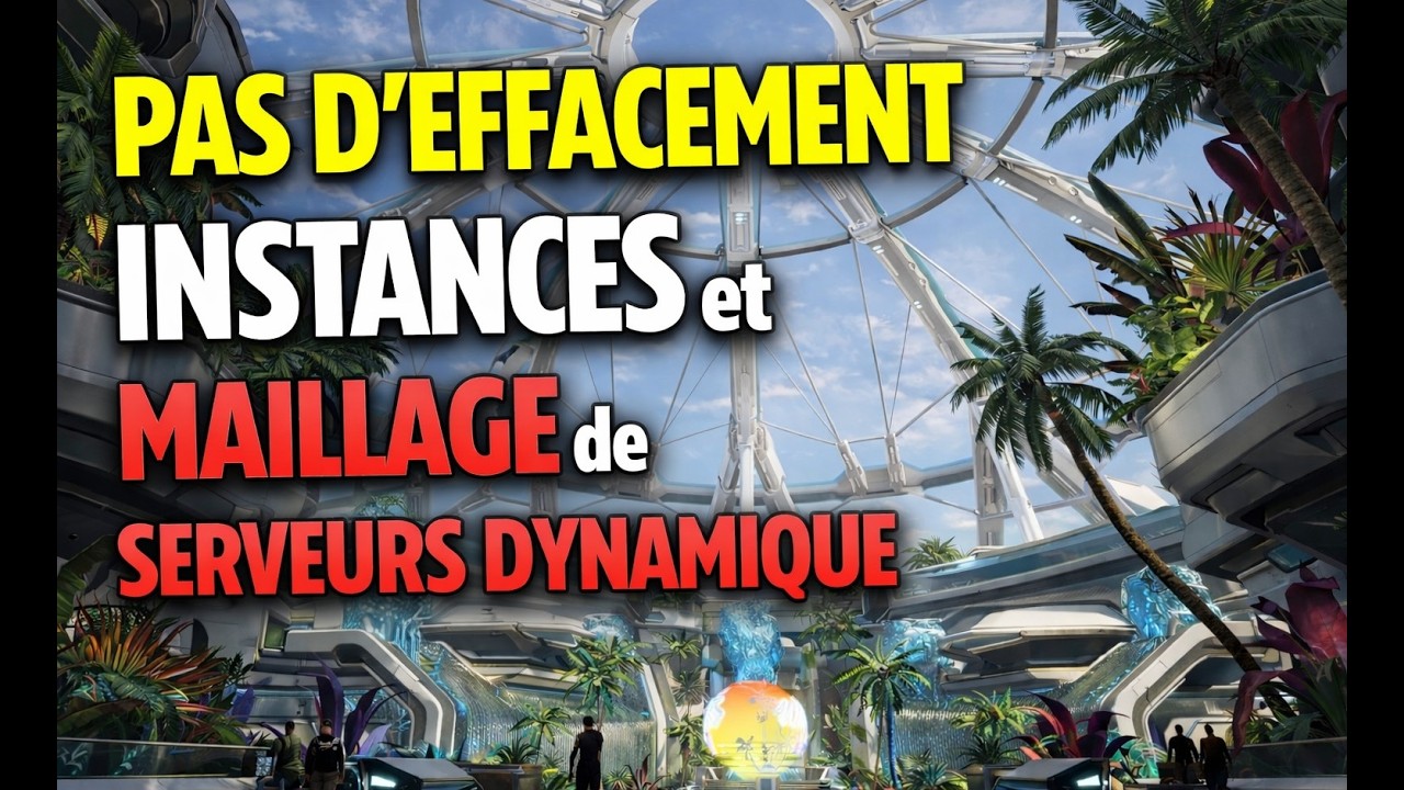 Pas d'Effacement et L'artisanat et les instances arrivent - Star Citizen en 2026