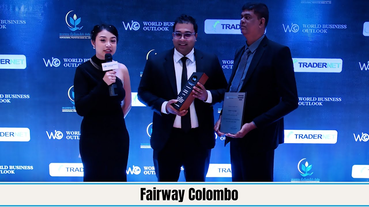 Post Award Interview for Fairway Colombo | WBO Awards 2025