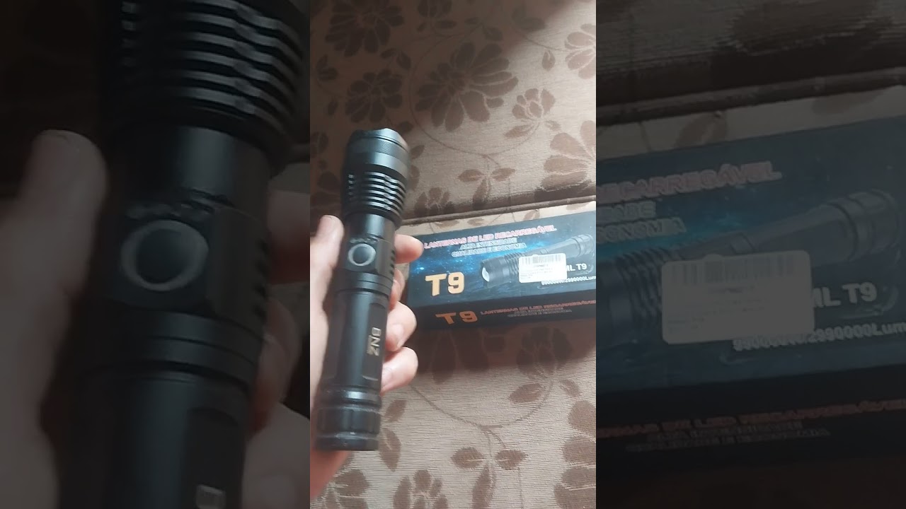 lanterna t9 .como desligar sem passar por todas as fazes uma &oacute;tima dica a&iacute; pra quem tem essa lantern