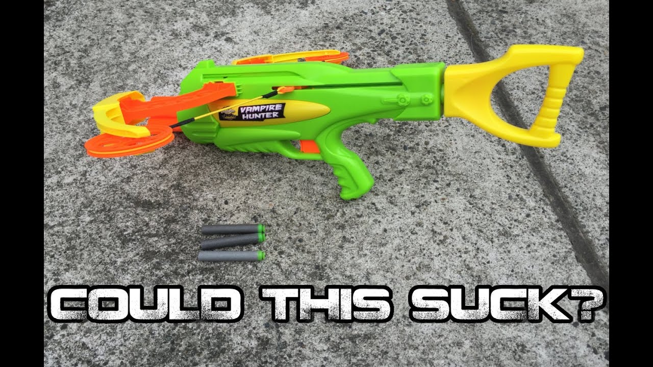 COULD THIS SUCK? BuzzBee Air Warriors Vampire Hunter Review | Walcom S7
