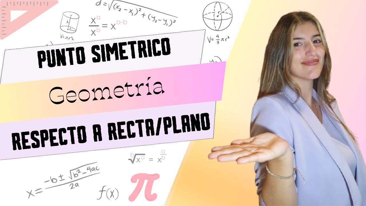 Punto simétrico respecto a recta/plano - Geometria 🪞 